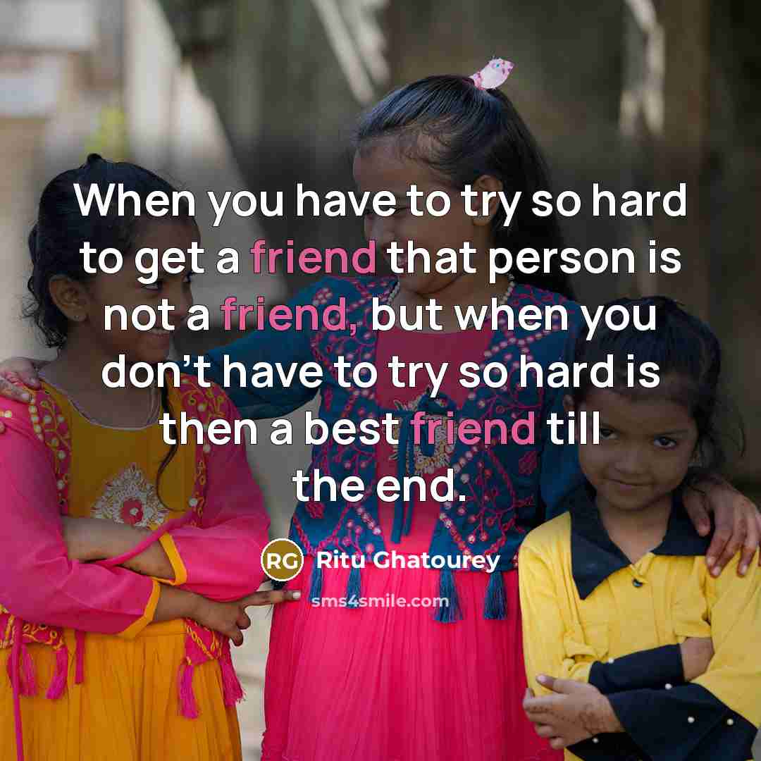 “When you have to try so hard to get a…” quote by Ritu Ghatourey
