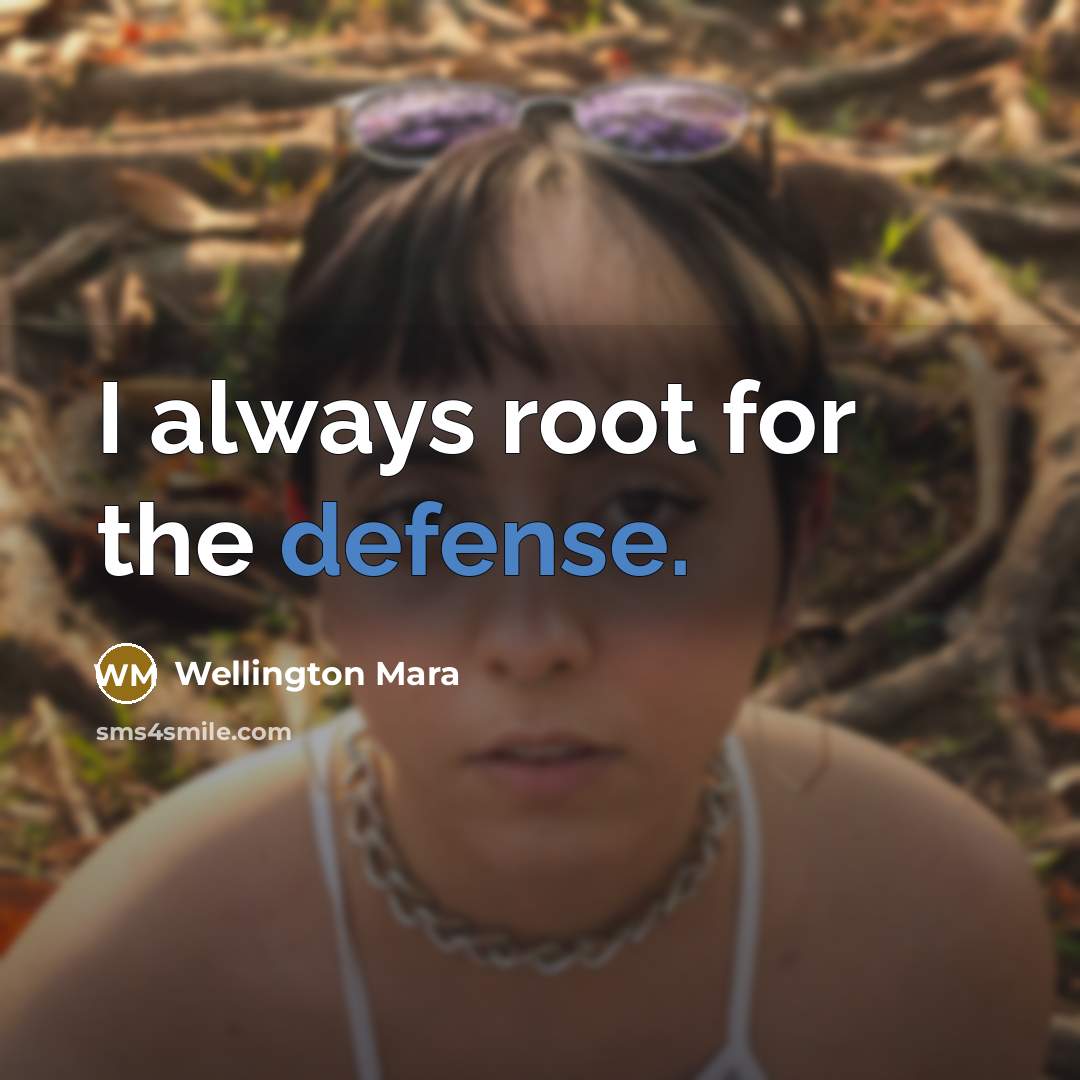 “I always root for the defense.…” quote by Wellington Mara