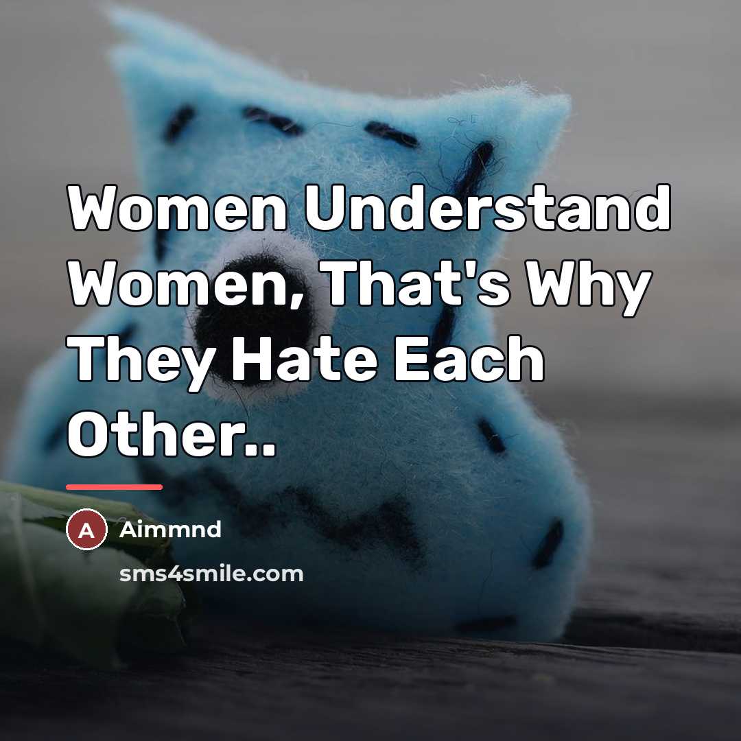 “Women Understand Women, That's Why They Hate Each Other..…” quote by Aimmnd