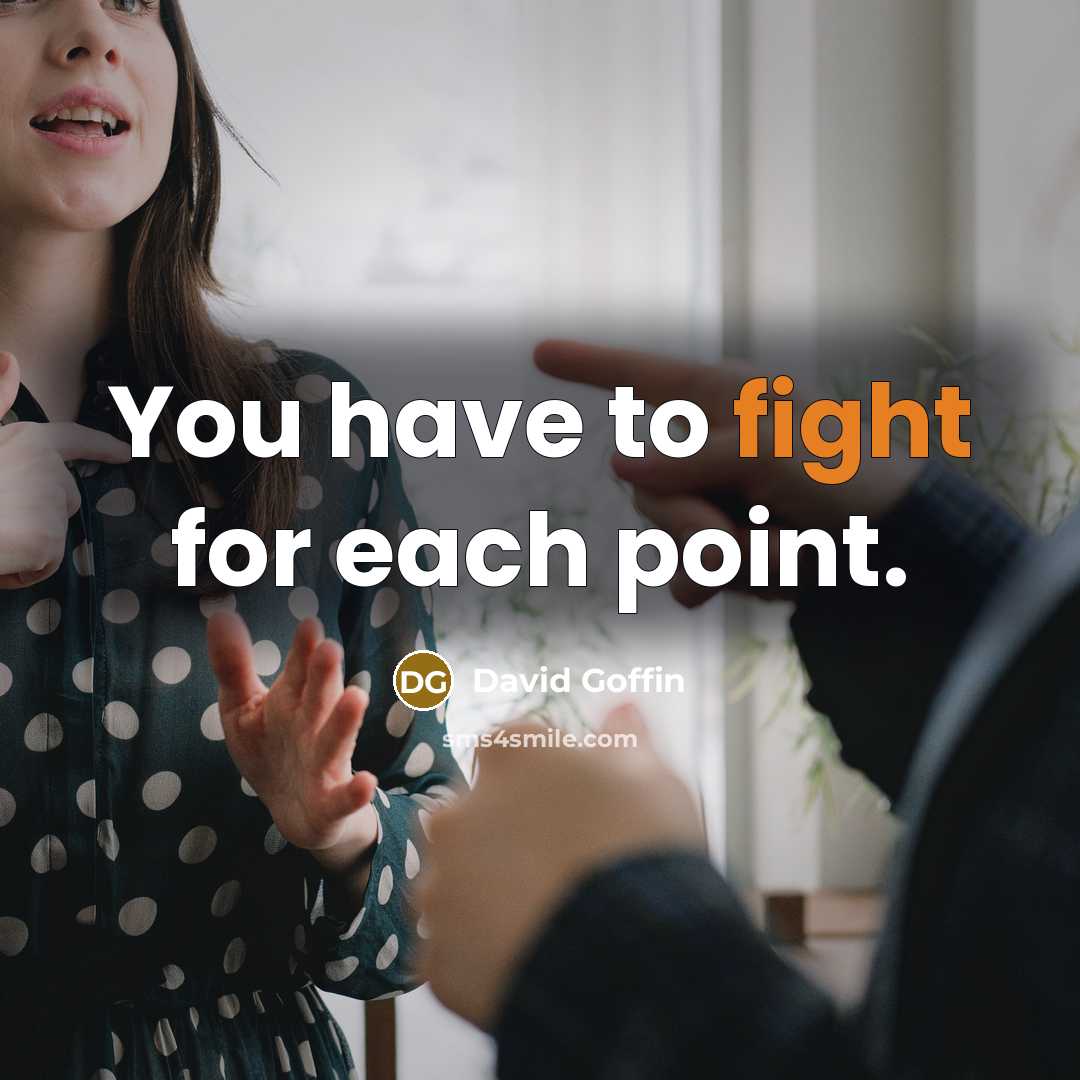 “You have to fight for each point.…” quote by David Goffin