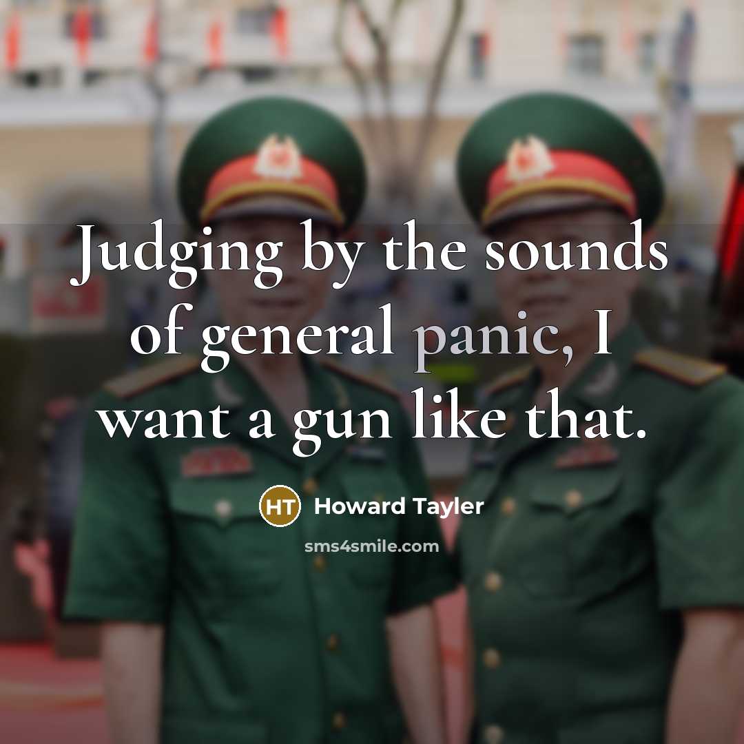 “Judging by the sounds of general panic, I want a…” quote by Howard Tayler