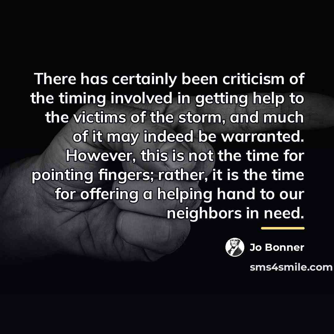 “There has certainly been criticism of the timing involved in…” quote by Jo Bonner