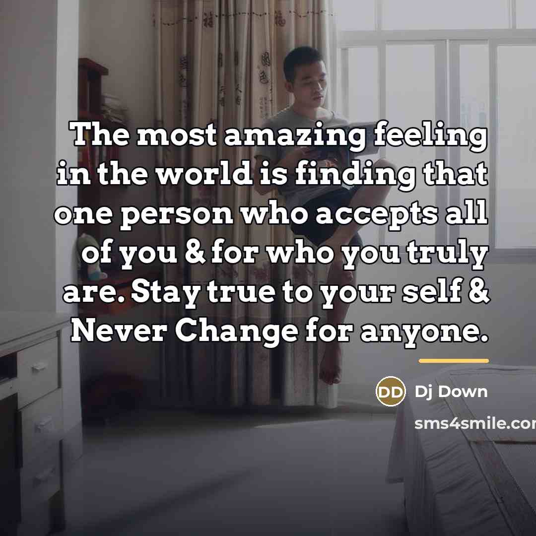“The most amazing feeling in the world is finding that…” quote by Dj Down