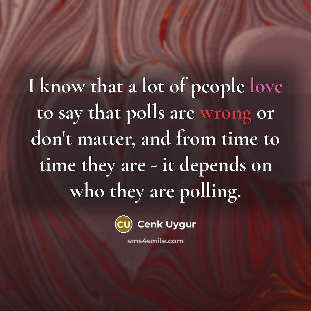 “I know that a lot of people love to say…” quote by Cenk Uygur
