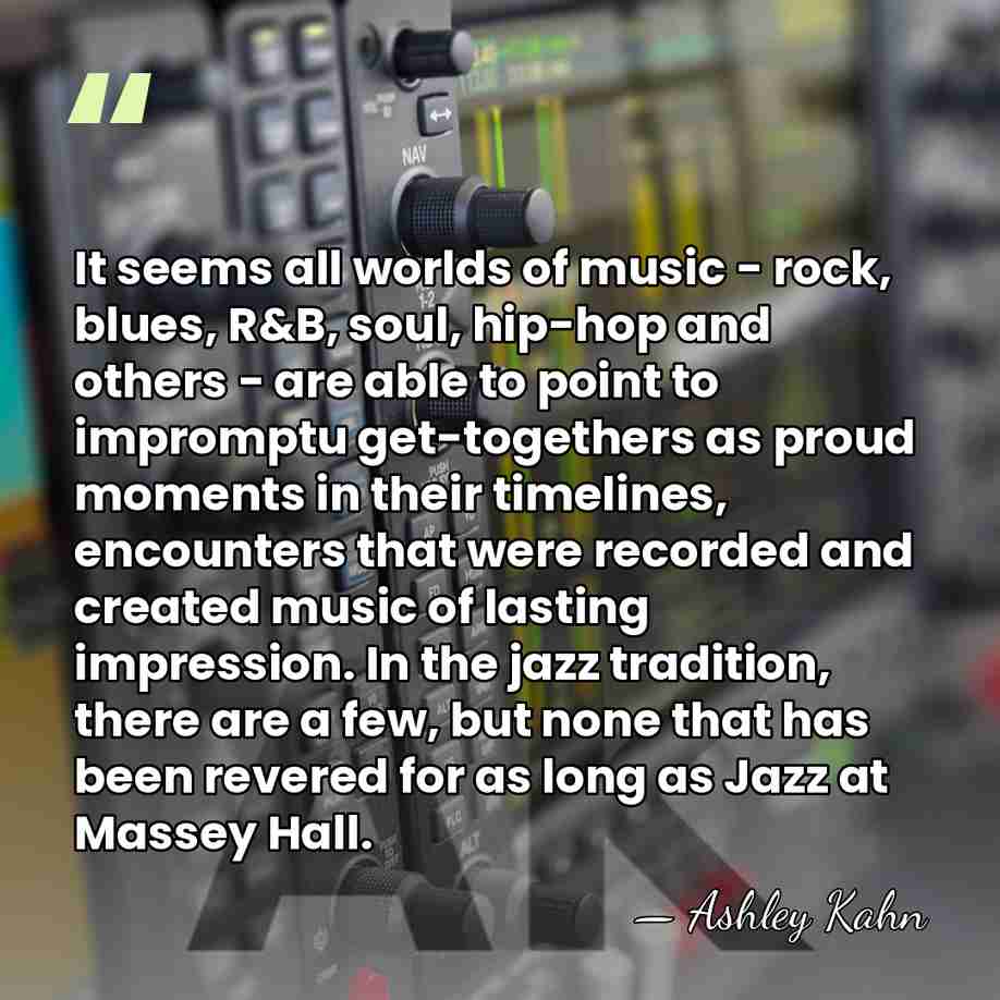 It seems all worlds of music - rock, blues, R&B, soul, hip-hop&hellip; - Ashley Kahn