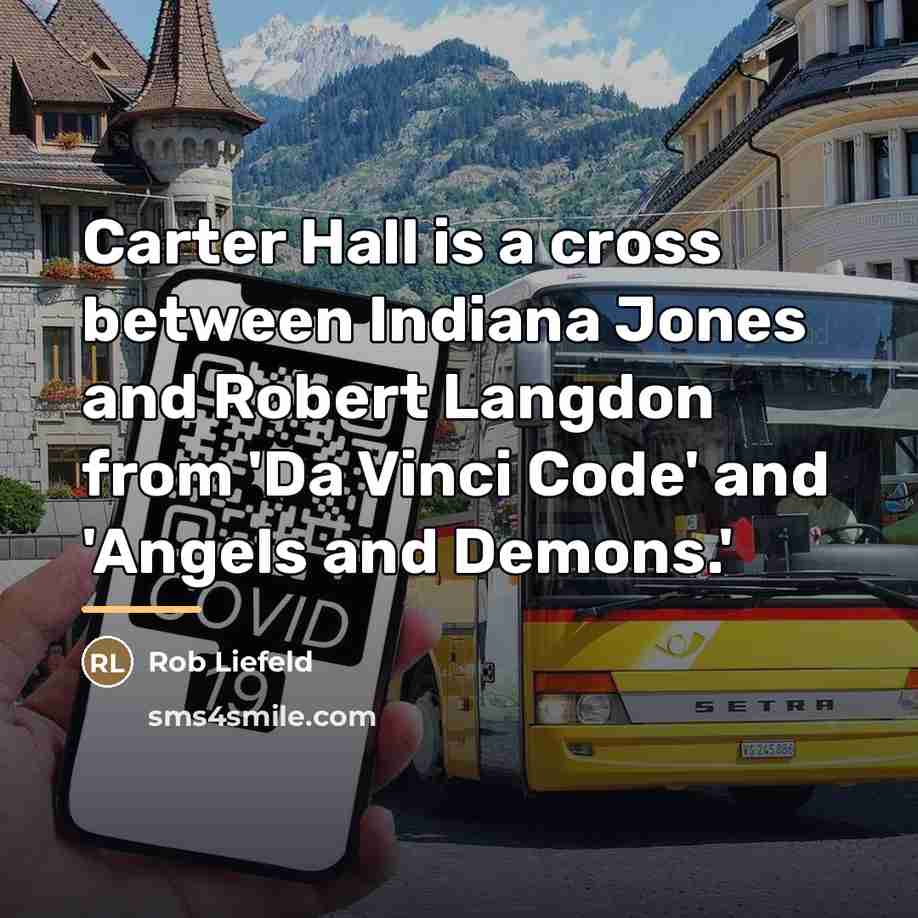 “Carter Hall is a cross between Indiana Jones and Robert…” quote by Rob Liefeld