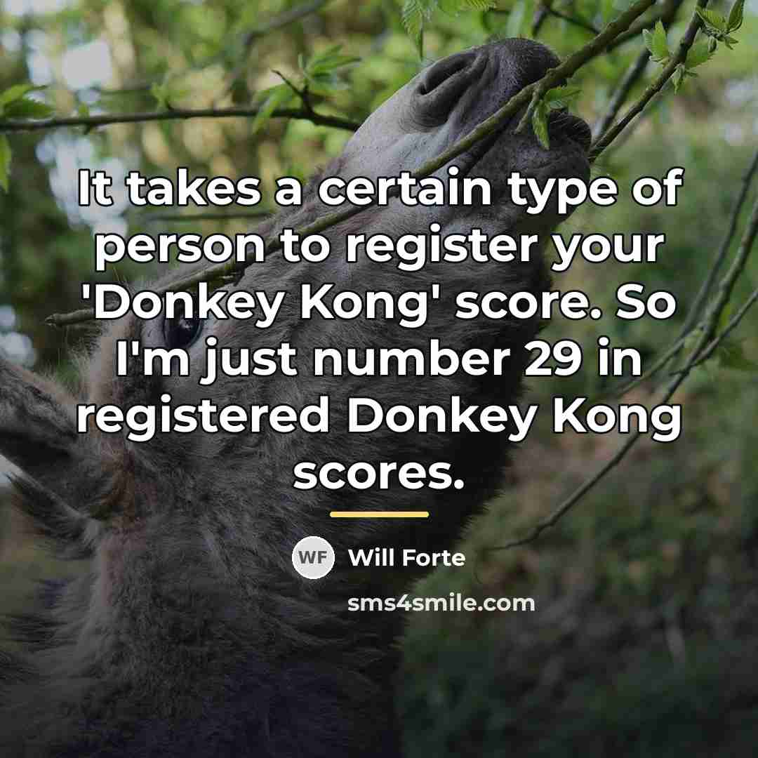 “It takes a certain type of person to register your…” quote by Will Forte