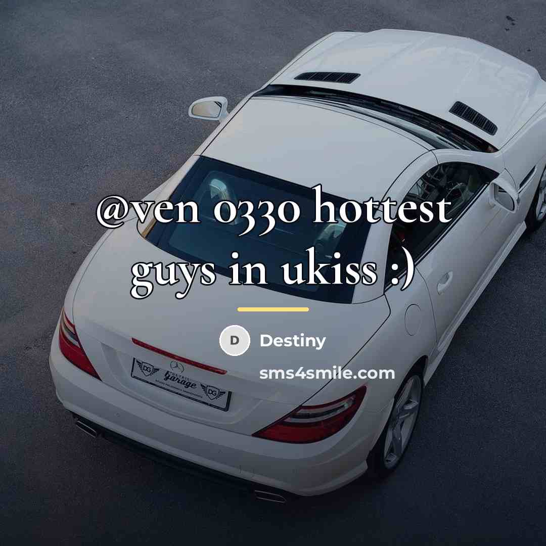 “@ven 0330 hottest guys in ukiss :)…” quote by Destiny