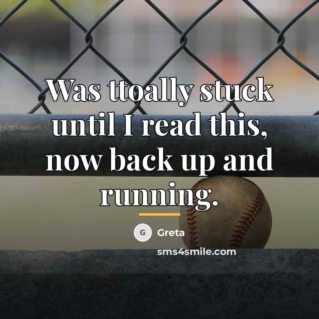 “Was ttoally stuck until I read this, now back up…” quote by Greta