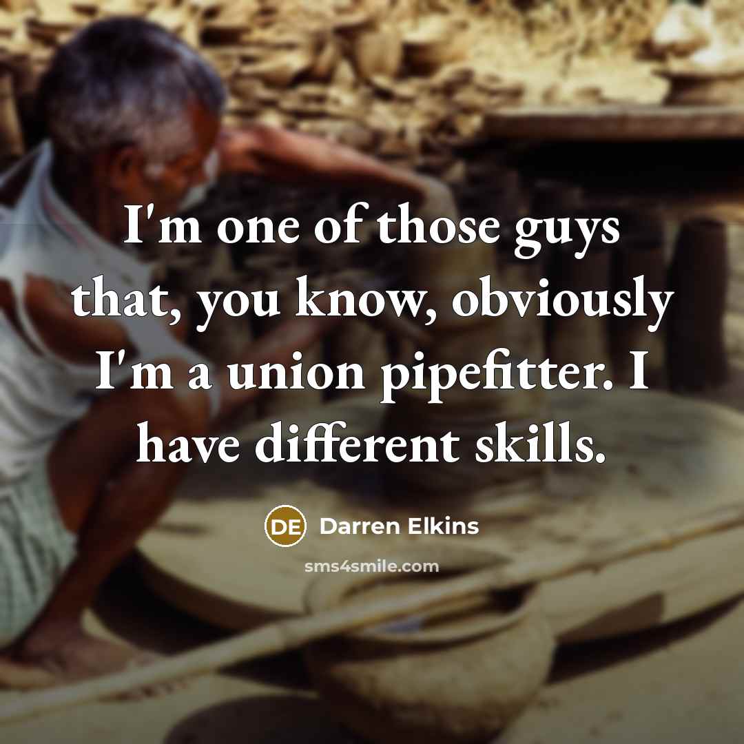 “I'm one of those guys that, you know, obviously I'm…” quote by Darren Elkins