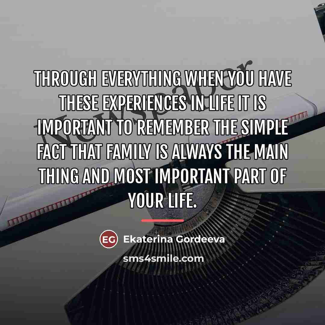 “Through everything when you have these experiences in life it…” quote by Ekaterina Gordeeva