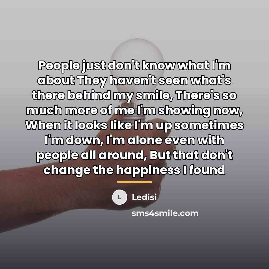 “People just don't know what I'm about They haven't seen…” quote by Ledisi