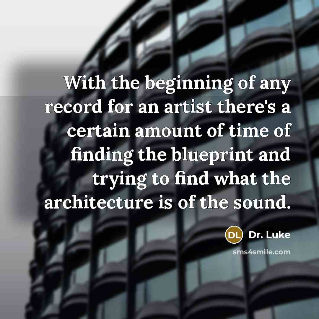 “With the beginning of any record for an artist there's…” quote by Dr. Luke