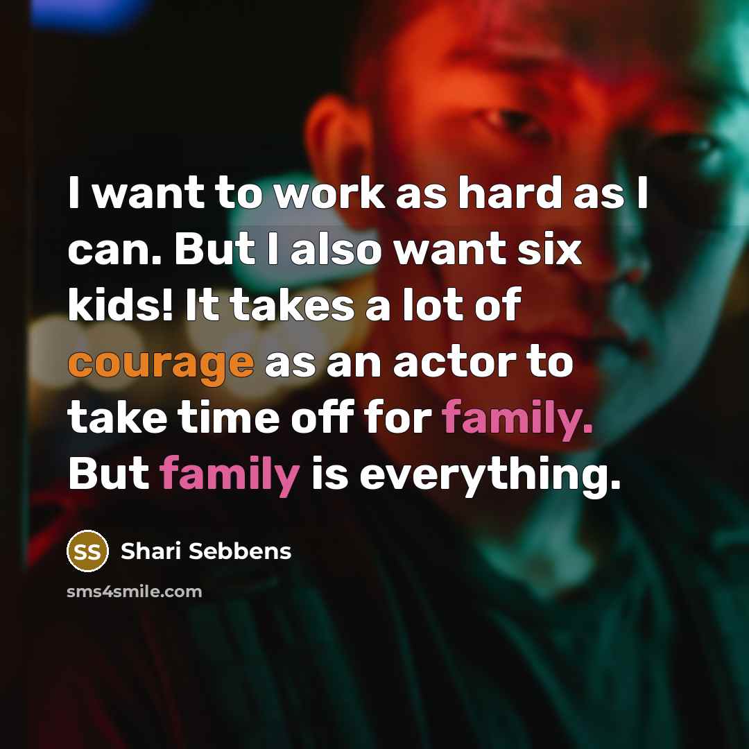 “I want to work as hard as I can. But…” quote by Shari Sebbens