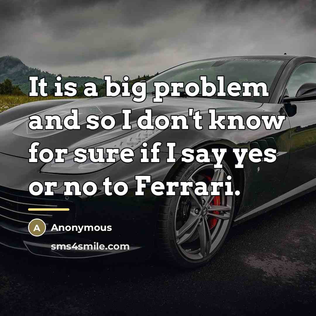 “It is a big problem and so I don't know…” quote by Anonymous