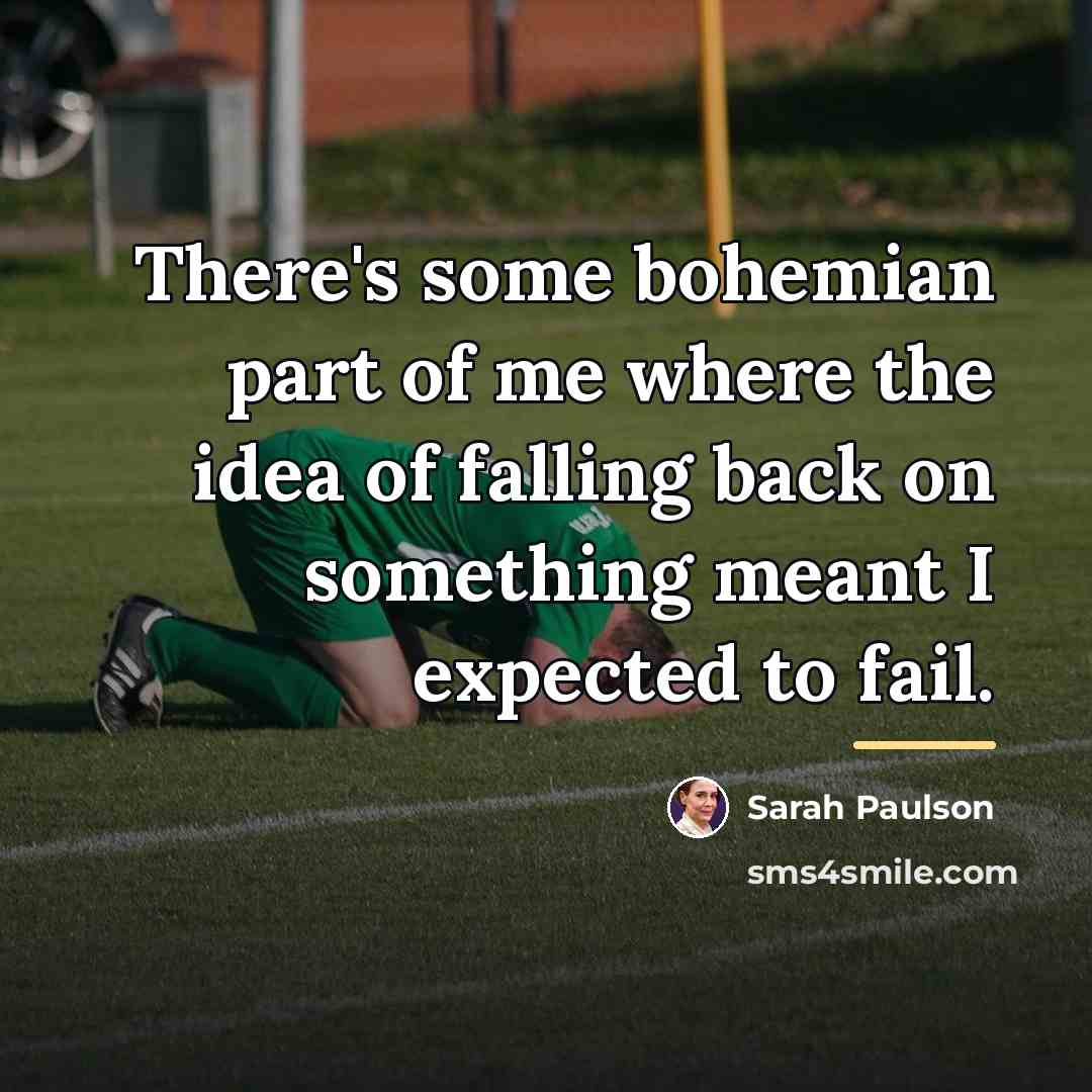 “There's some bohemian part of me where the idea of…” quote by Sarah Paulson