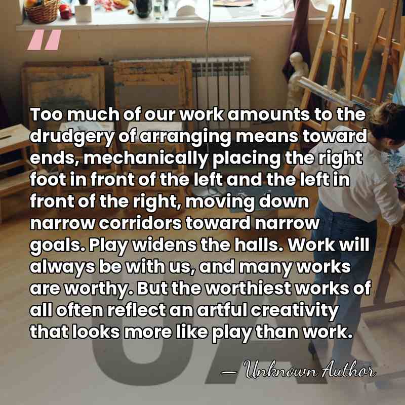 Too much of our work amounts to the drudgery of arranging means&hellip; - James Ogilvy