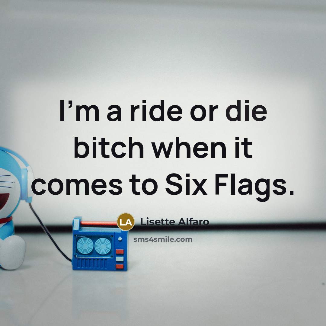 “I'm a ride or die bitch when it comes to…” quote by Lisette Alfaro