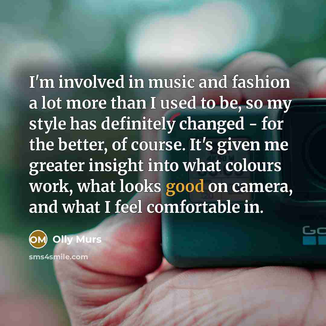 “I'm involved in music and fashion a lot more than…” quote by Olly Murs