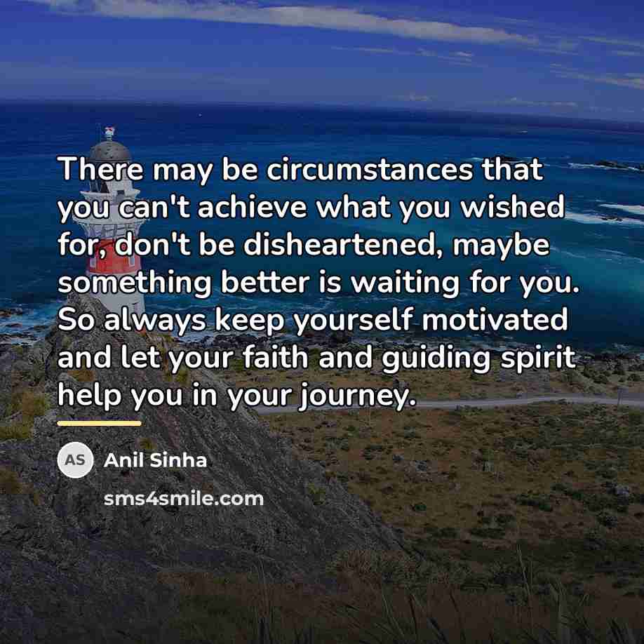 “There may be circumstances that you can't achieve what you…” quote by Anil Sinha