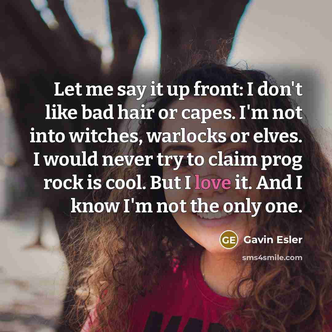 “Let me say it up front: I don't like bad…” quote by Gavin Esler