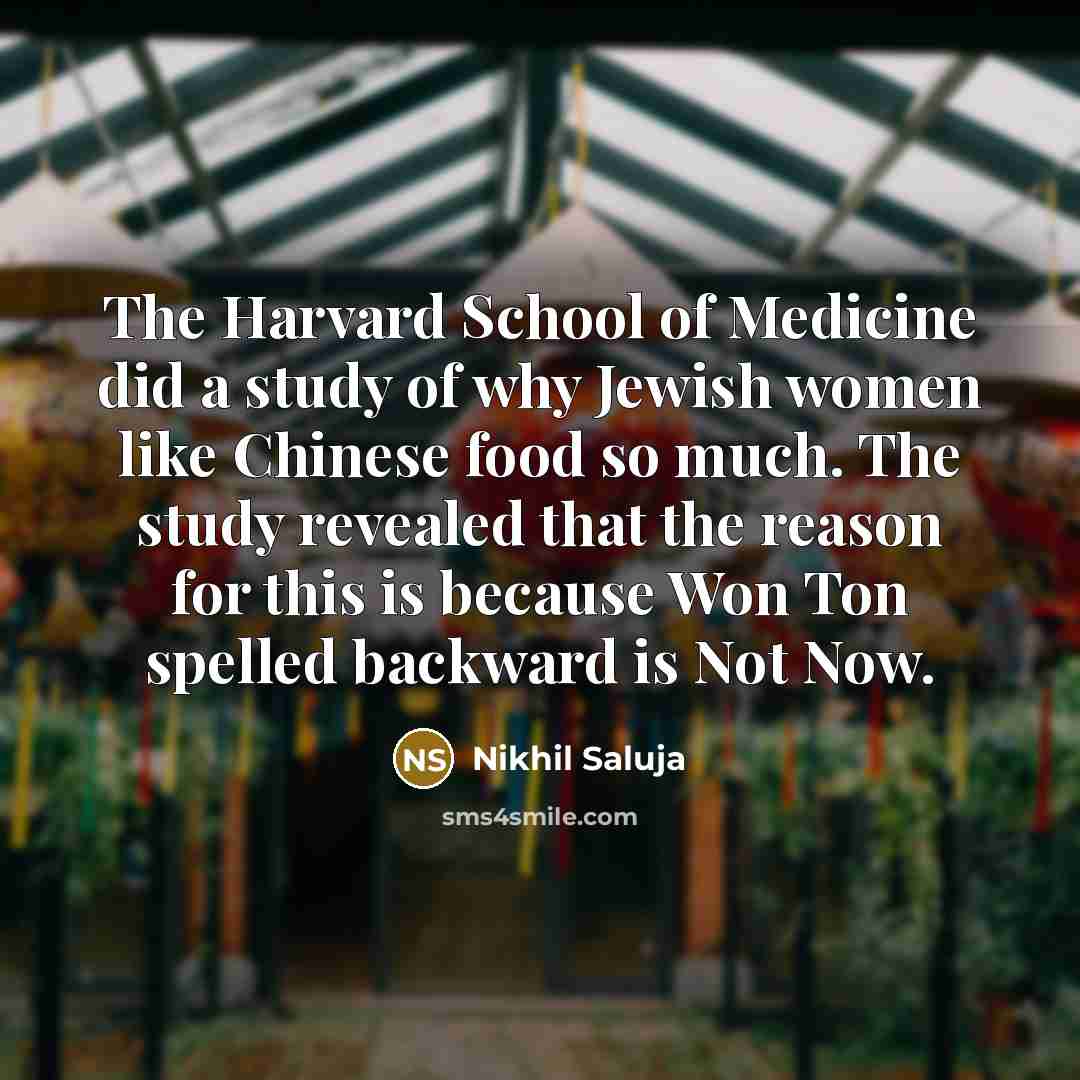 “The Harvard School of Medicine did a study of why…” quote by Nikhil Saluja