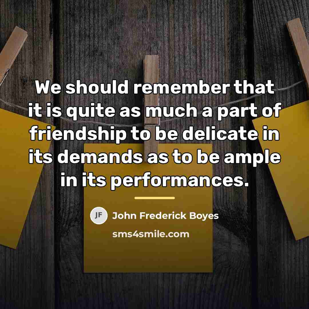 “We should remember that it is quite as much a…” quote by John Frederick Boyes