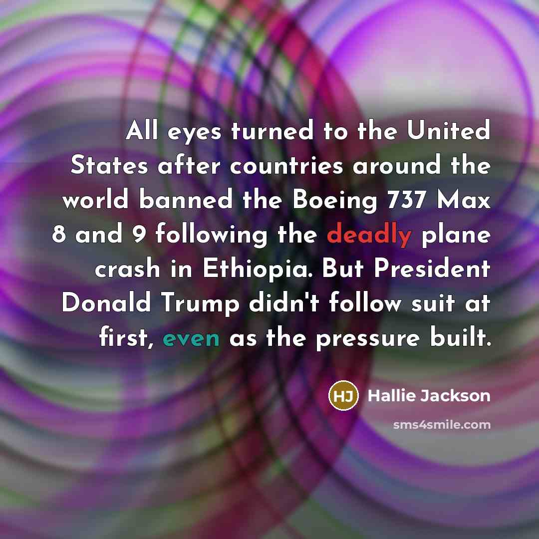 “All eyes turned to the United States after countries around…” quote by Hallie Jackson