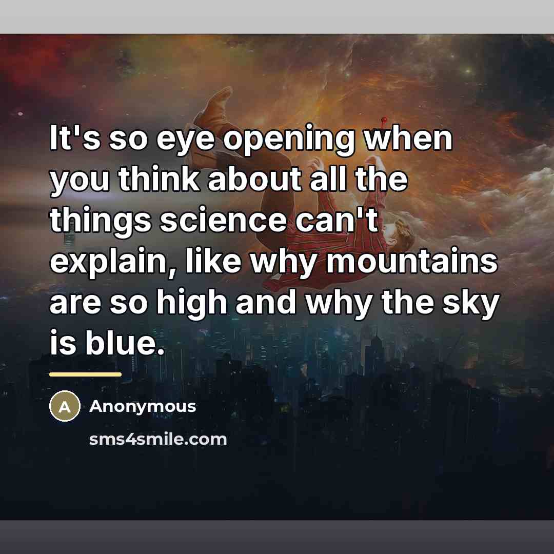 “It's so eye opening when you think about all the…” quote by Anonymous