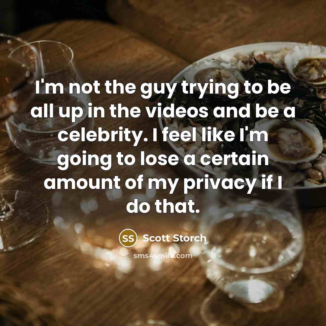 “I'm not the guy trying to be all up in…” quote by Scott Storch