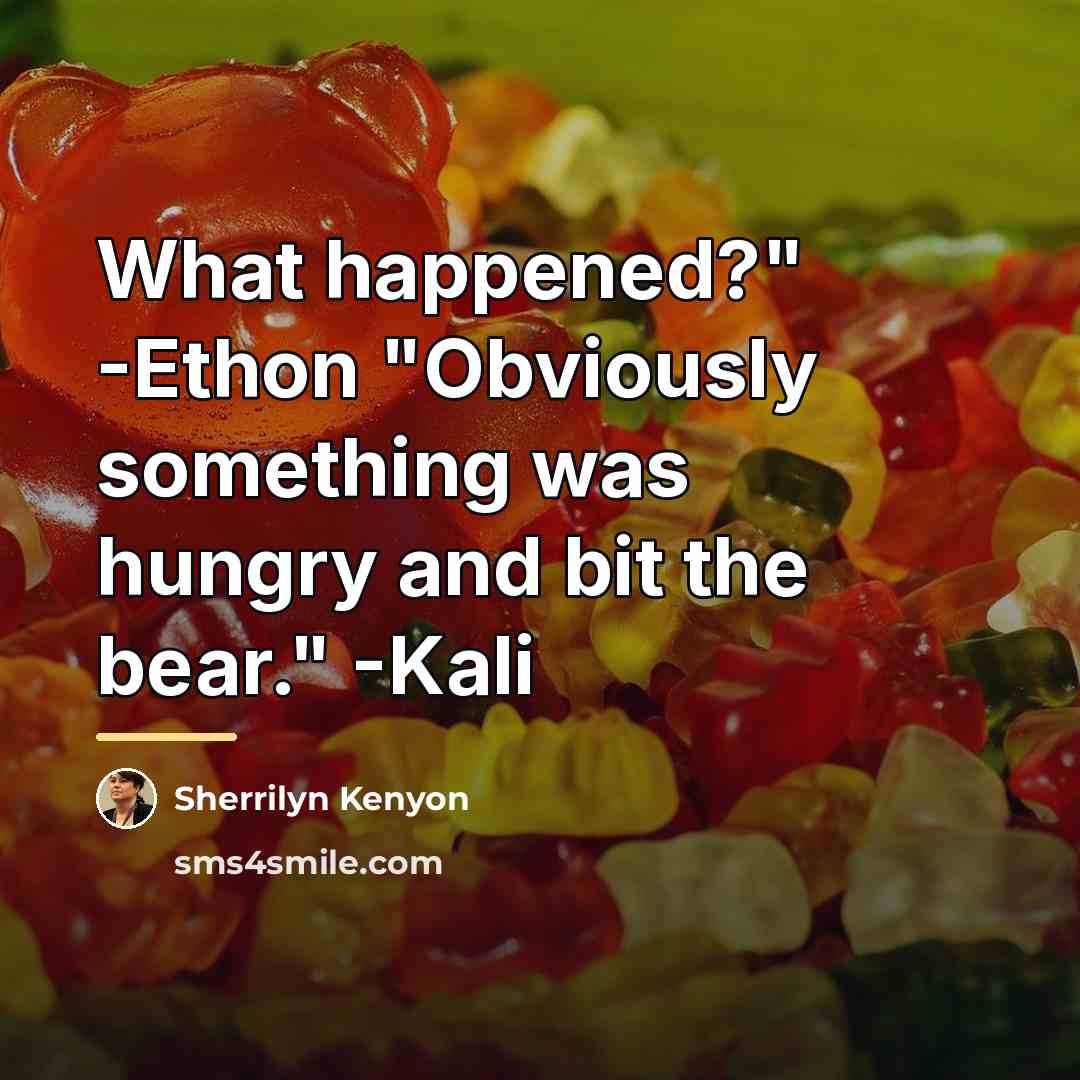“What happened?" -Ethon "Obviously something was hungry and bit the…” quote by Sherrilyn Kenyon