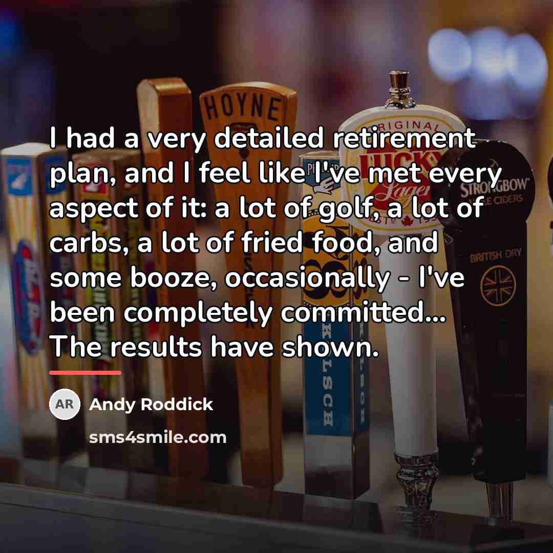 “I had a very detailed retirement plan, and I feel…” quote by Andy Roddick