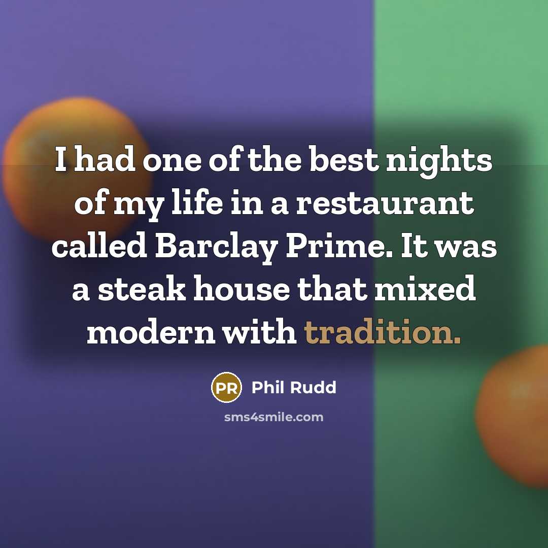 “I had one of the best nights of my life…” quote by Phil Rudd