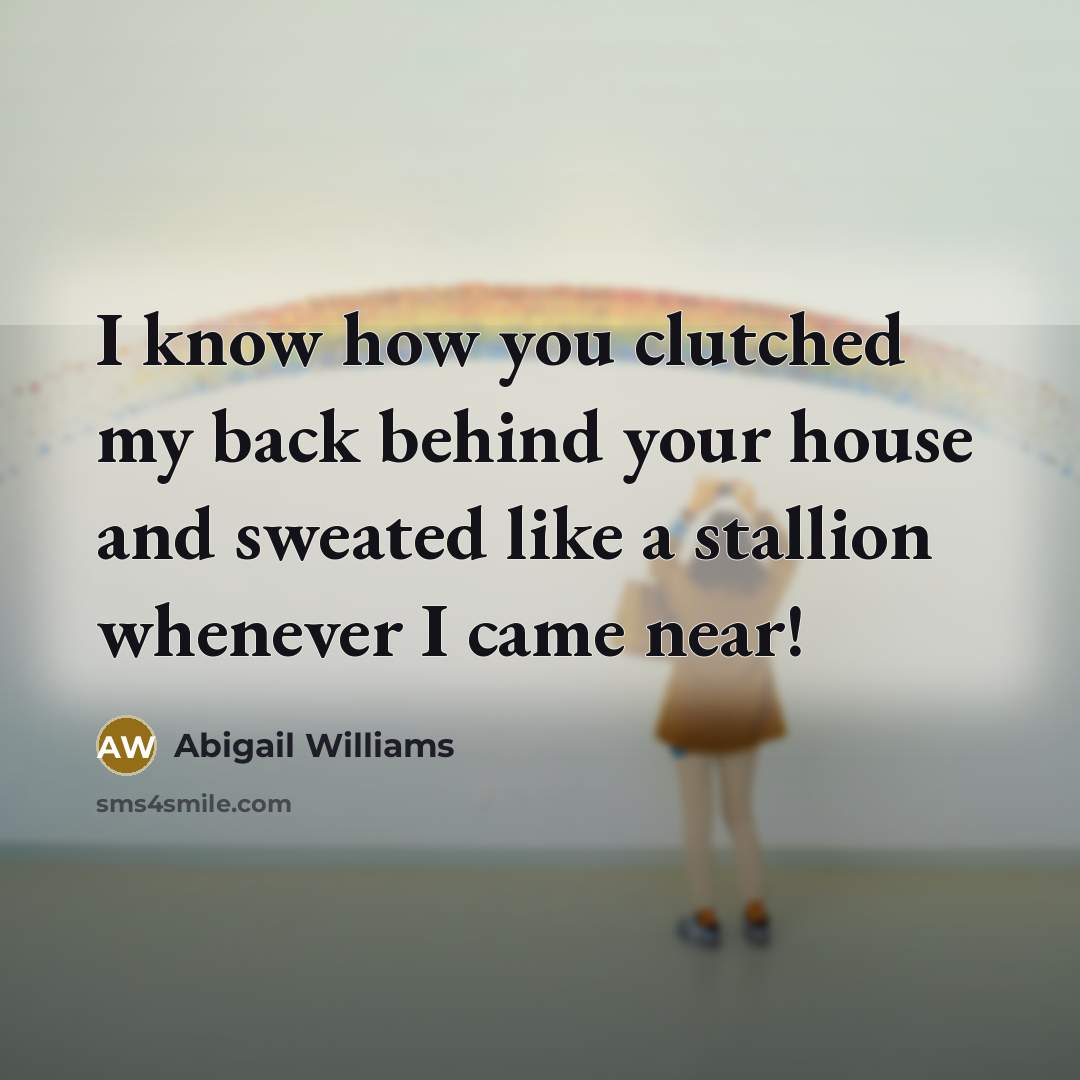 “I know how you clutched my back behind your house…” quote by Abigail Williams
