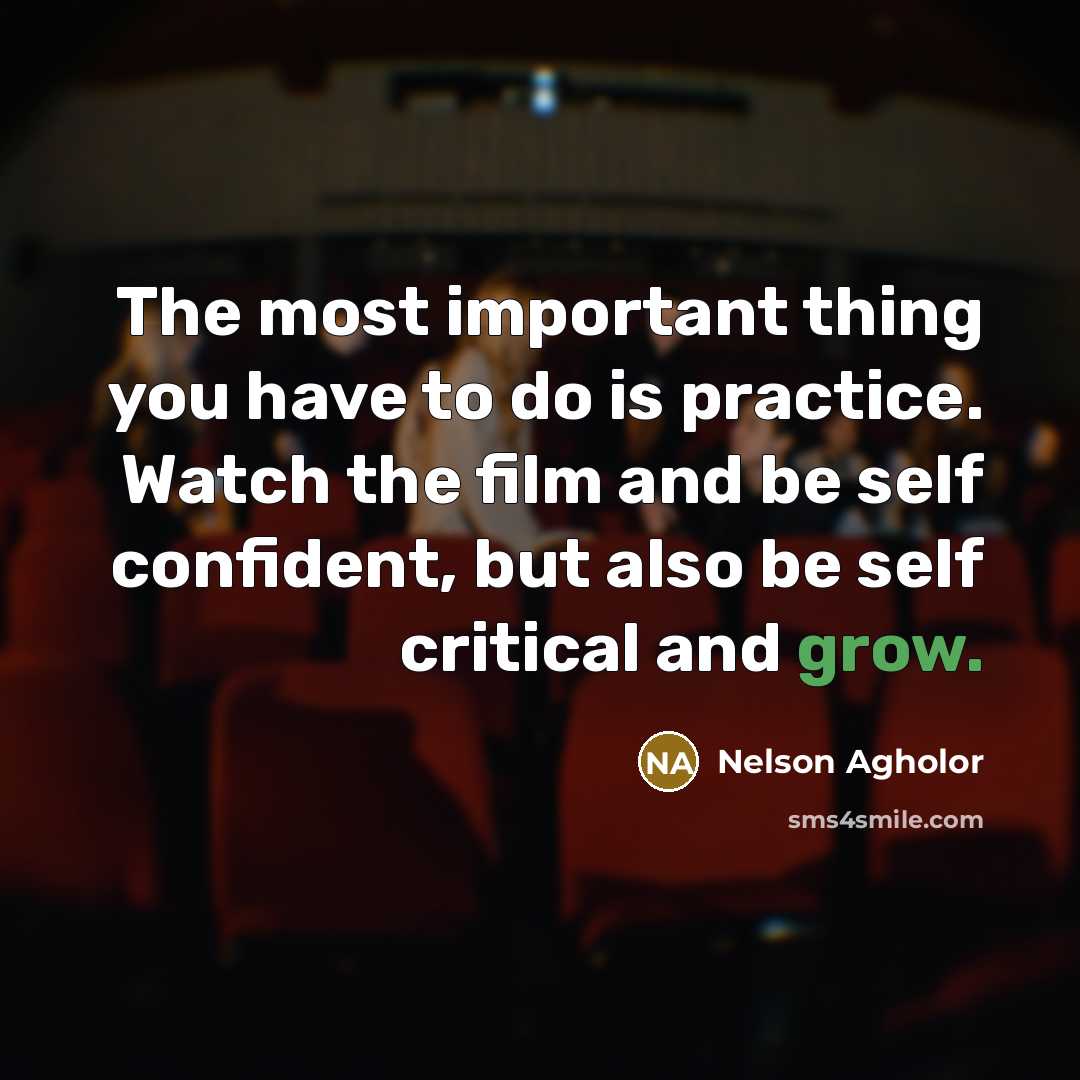 “The most important thing you have to do is practice.…” quote by Nelson Agholor