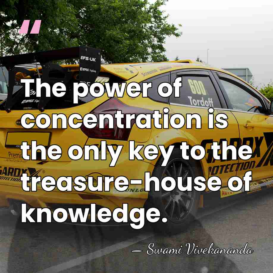 The power of concentration is the only key to the treasure-house of&hellip; - Swami Vivekananda