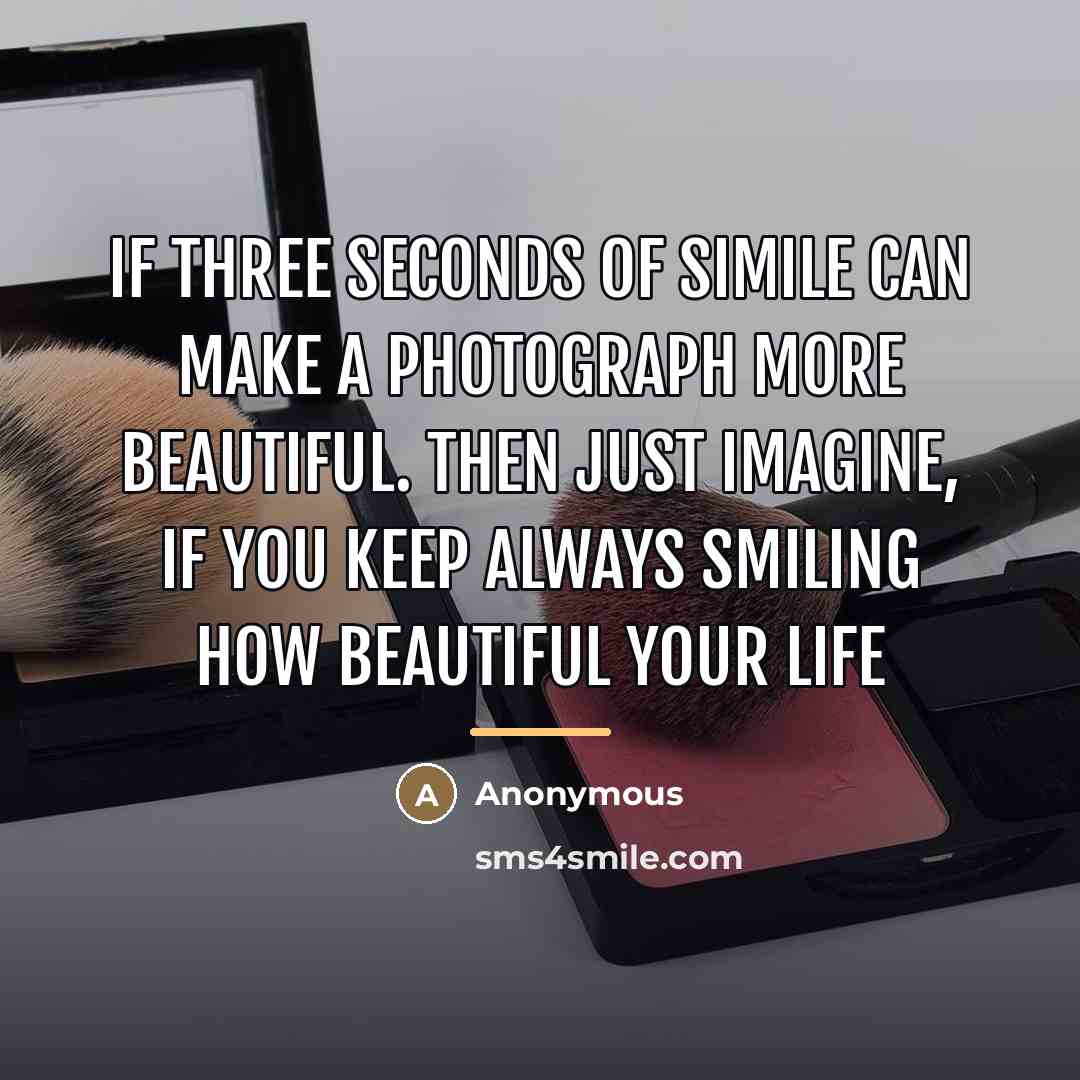 “If three seconds of simile can make a photograph more…” quote by Anonymous