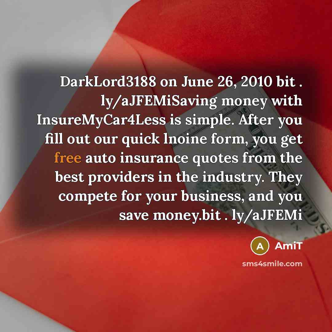 “DarkLord3188 on June 26, 2010 bit . ly/aJFEMiSaving money with…” quote by Amit
