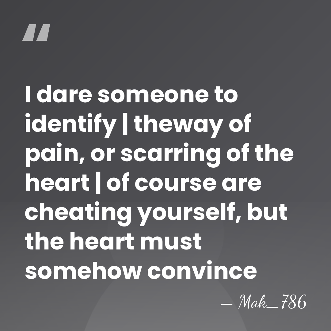 I dare someone to identify | theway of pain, or scarring of&hellip; - Mak_786