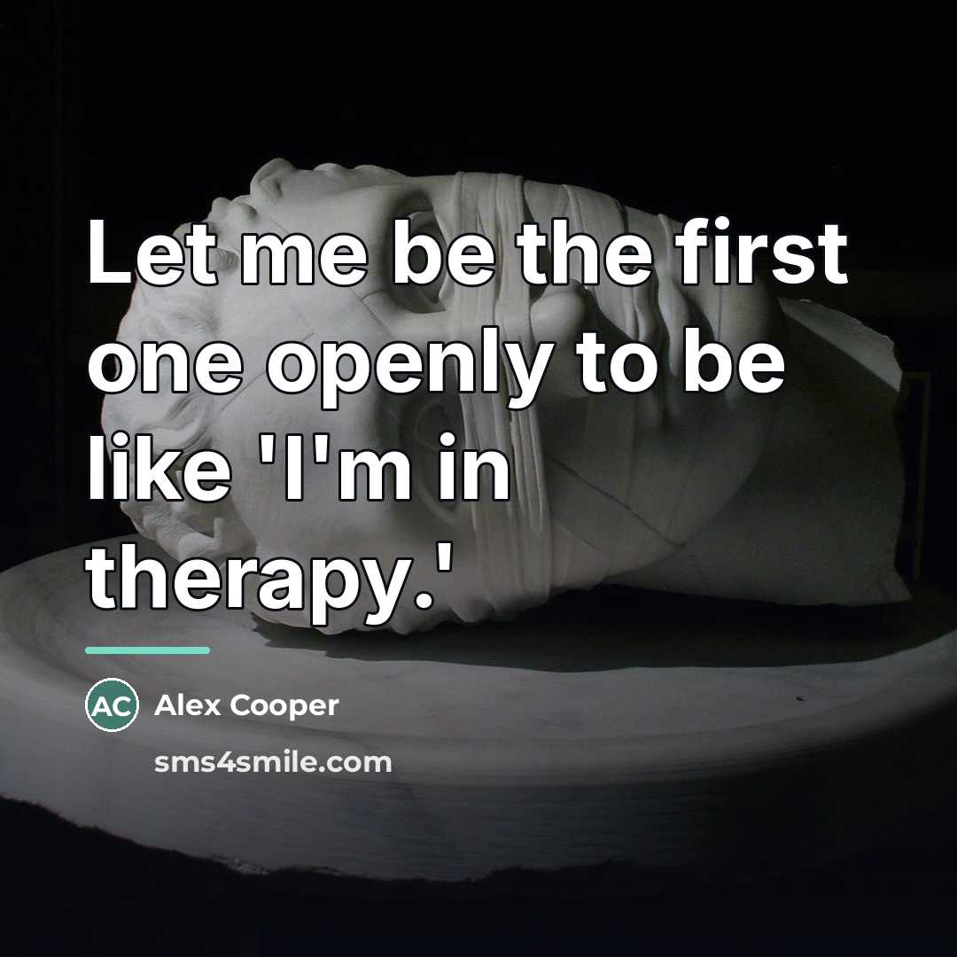 “Let me be the first one openly to be like…” quote by Alex Cooper