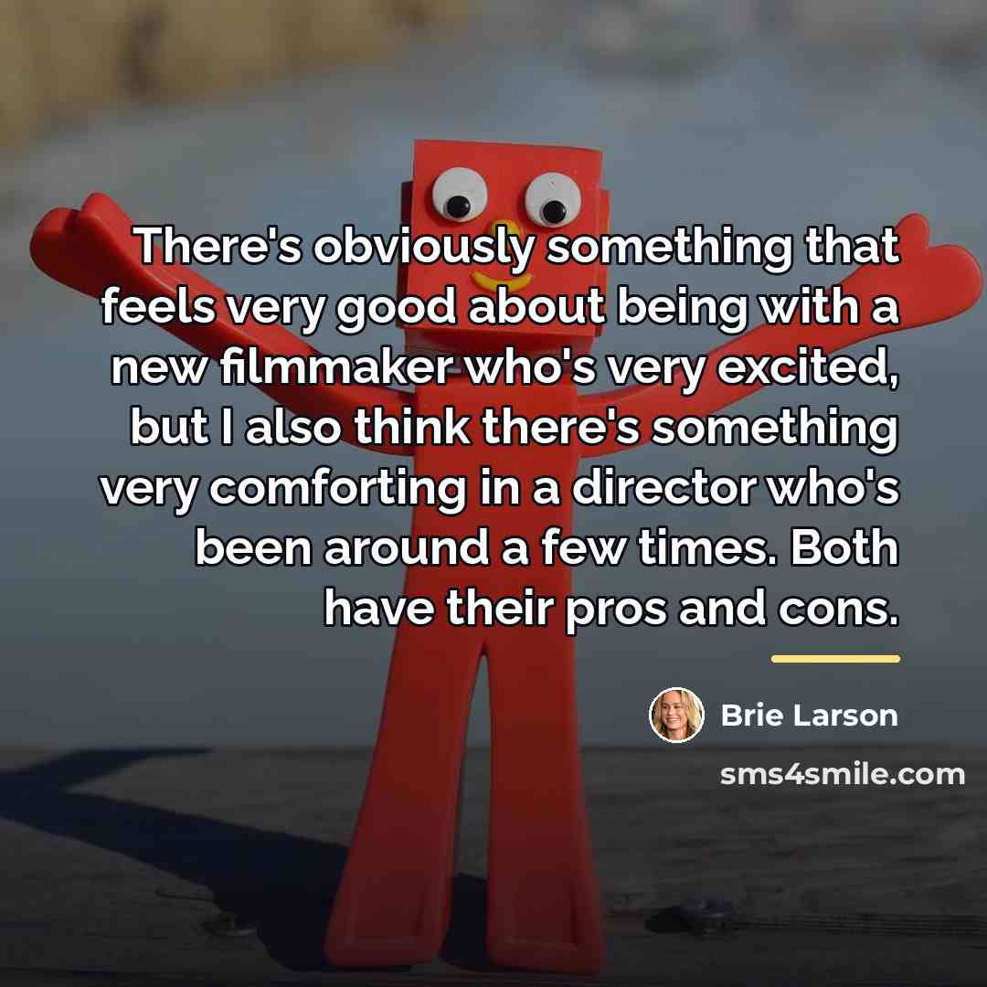 “There's obviously something that feels very good about being with…” quote by Brie Larson