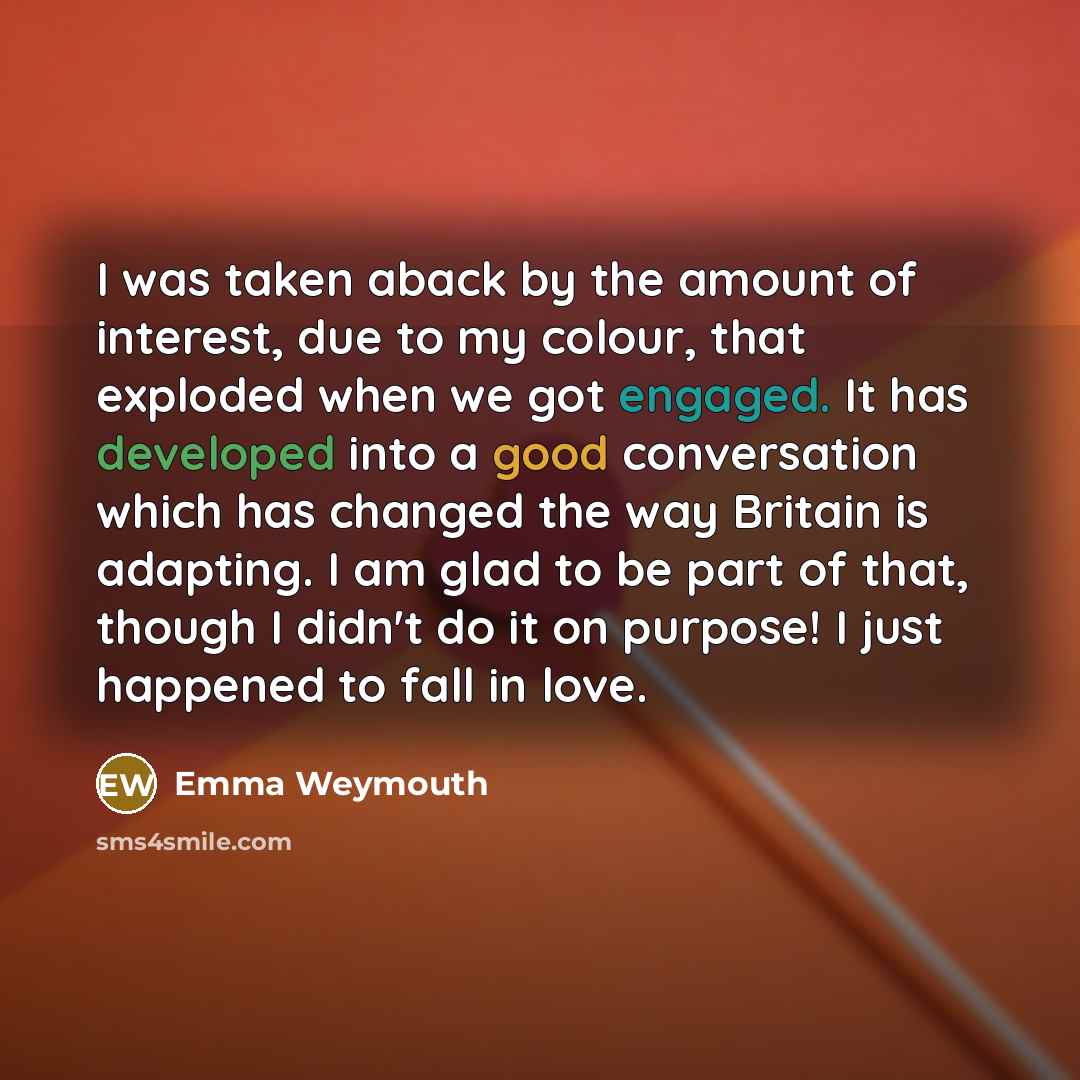 “I was taken aback by the amount of interest, due…” quote by Emma Weymouth