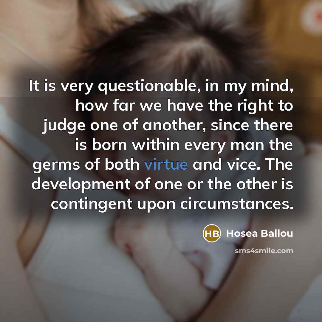 “It is very questionable, in my mind, how far we…” quote by Hosea Ballou