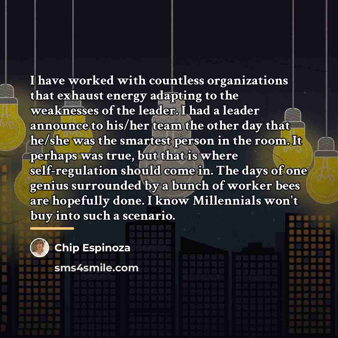 “I have worked with countless organizations that exhaust energy adapting…” quote by Chip Espinoza