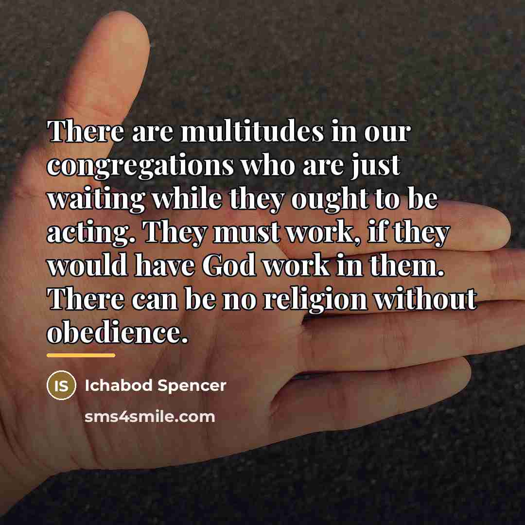 “There are multitudes in our congregations who are just waiting…” quote by Ichabod Spencer