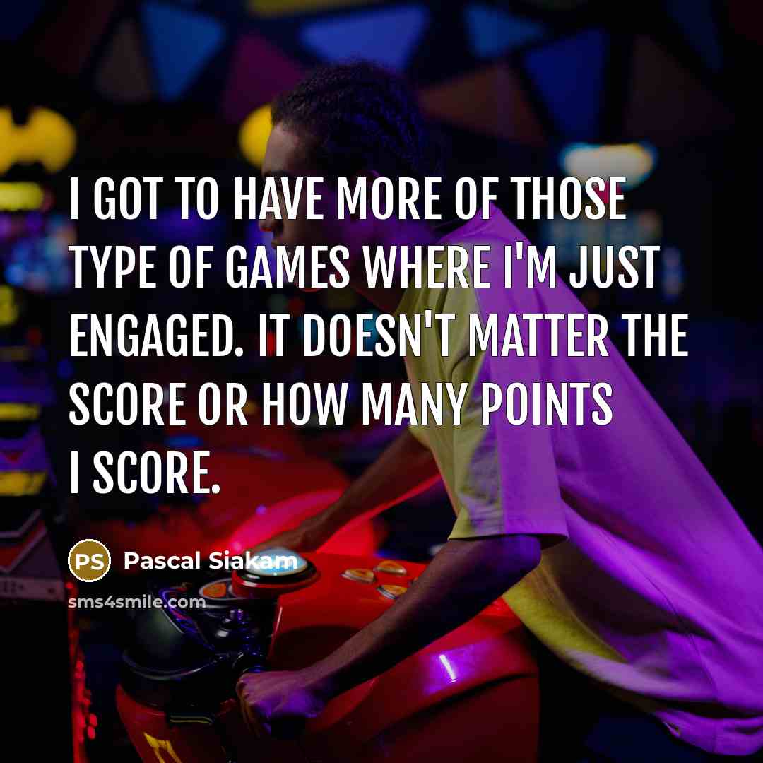 “I got to have more of those type of games…” quote by Pascal Siakam