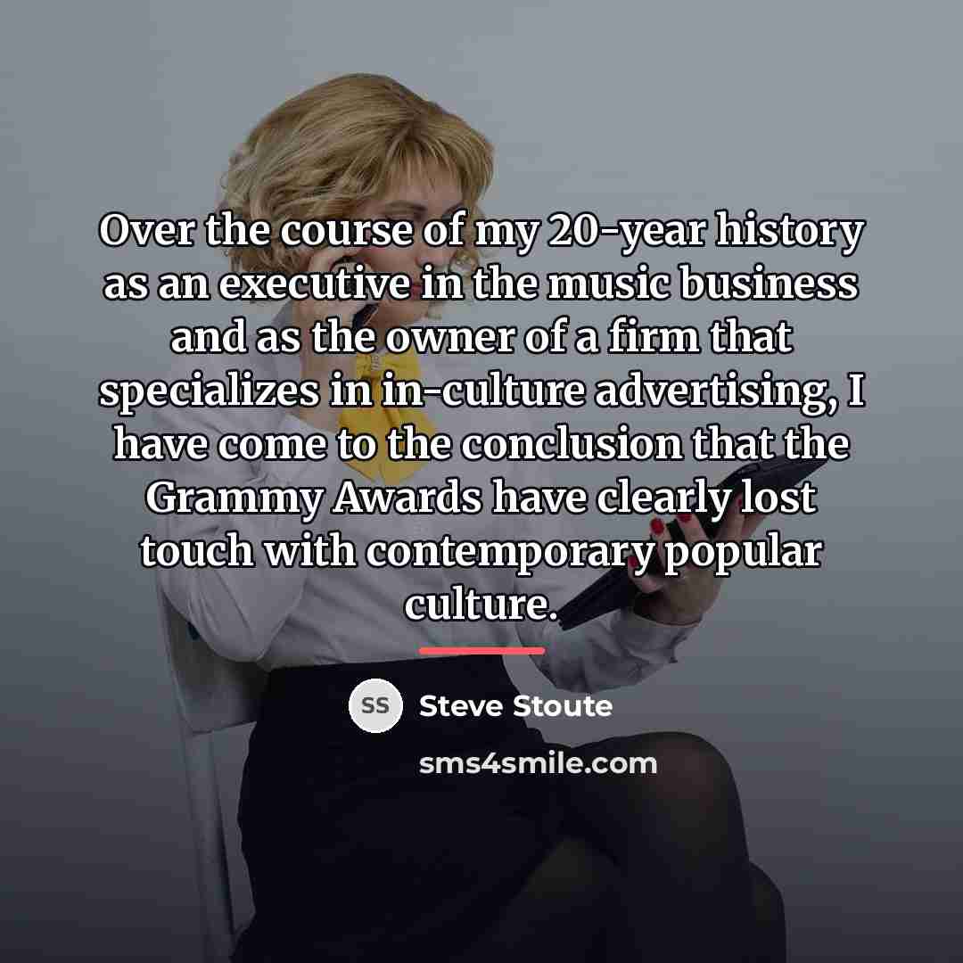“Over the course of my 20-year history as an executive…” quote by Steve Stoute