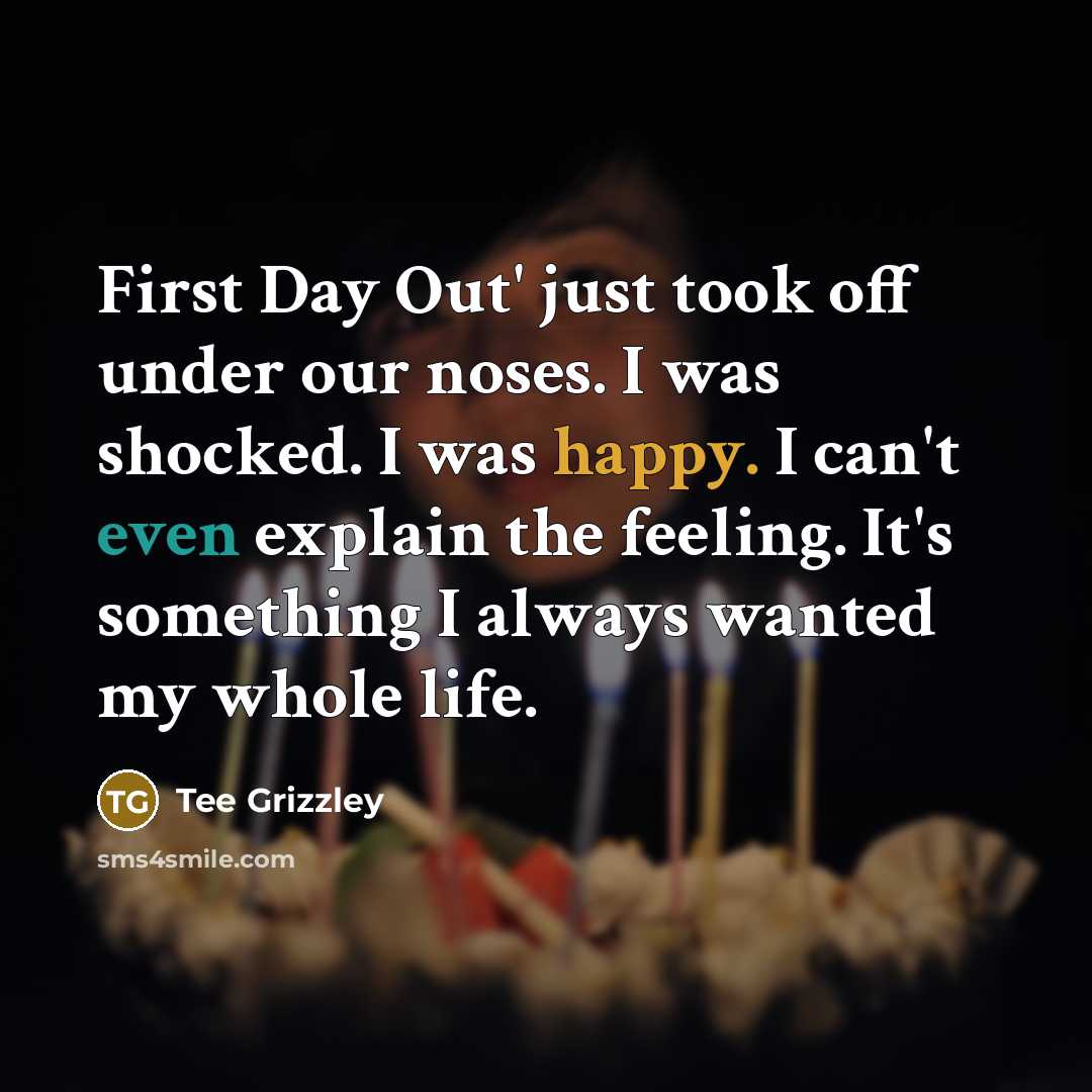 “First Day Out' just took off under our noses. I…” quote by Tee Grizzley