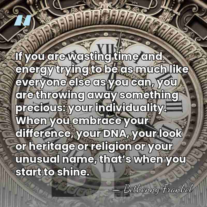 If you are wasting time and energy trying to be as much&hellip; - Bethenny Frankel