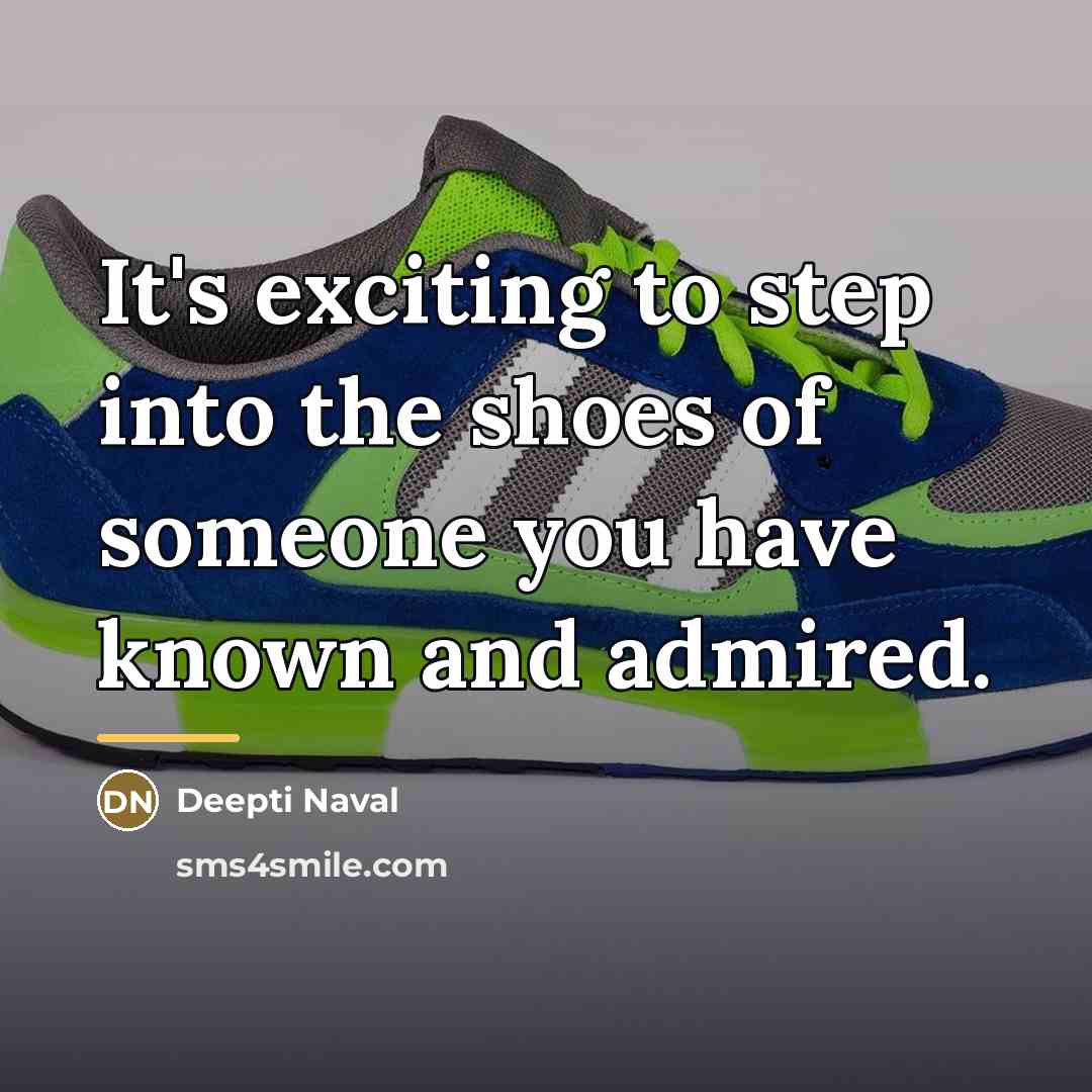“It's exciting to step into the shoes of someone you…” quote by Deepti Naval